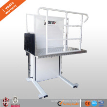 Hydraulic 250kg platform lift for handicapped With CE